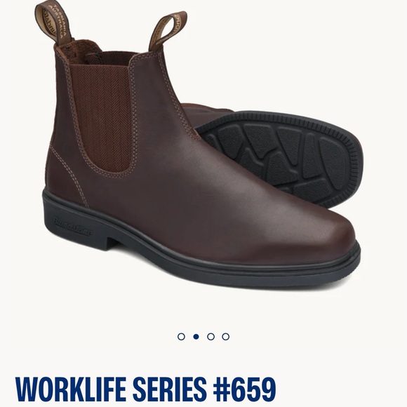 Blundstone Men’s 659 Chestnut Leather Boots (US Men’s 9)